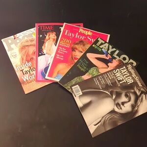 4 Asst. Taylor Swift Magazines